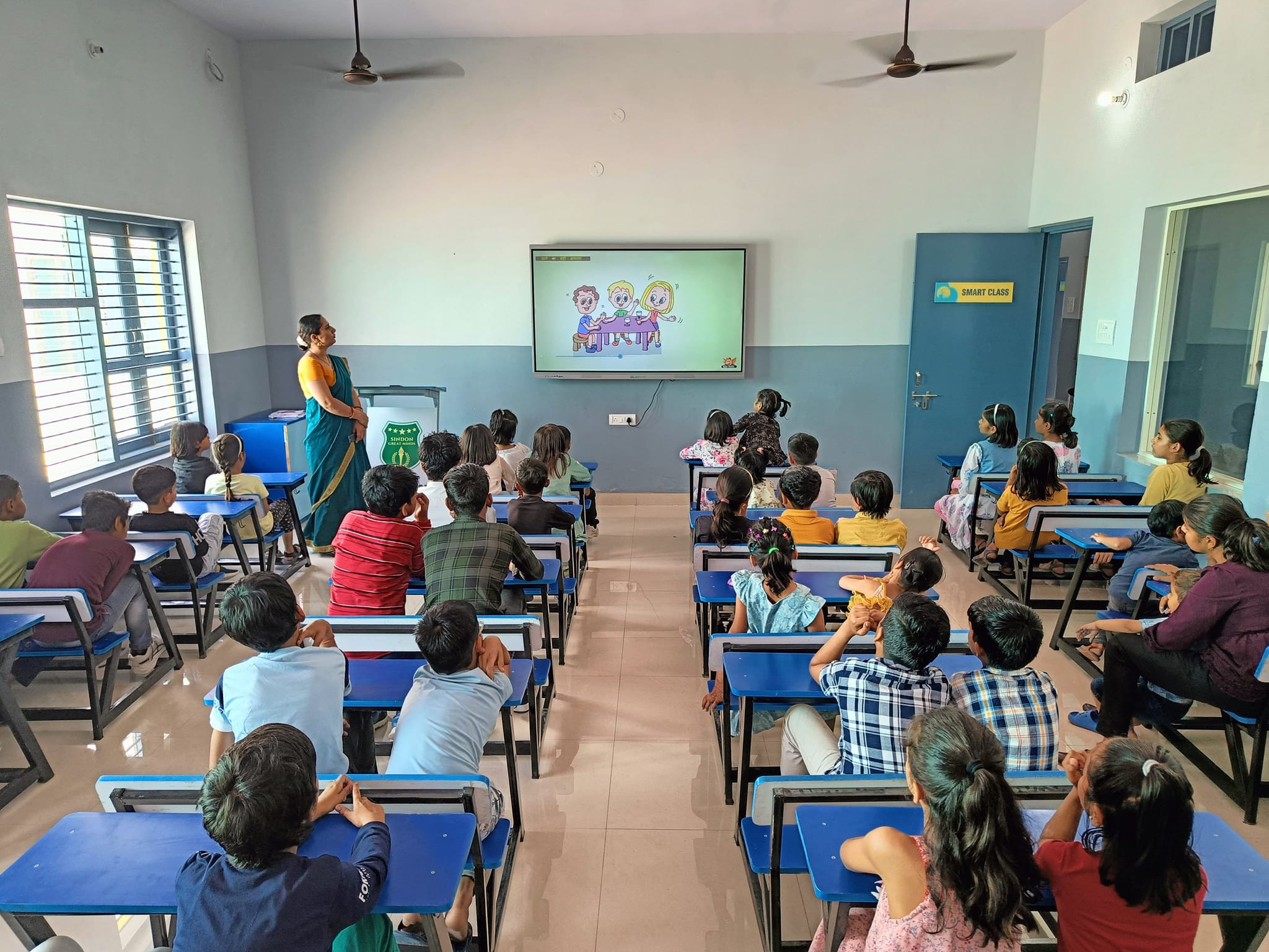 Sindon School Smart Class Rooms